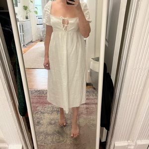 Aritzia linen dress